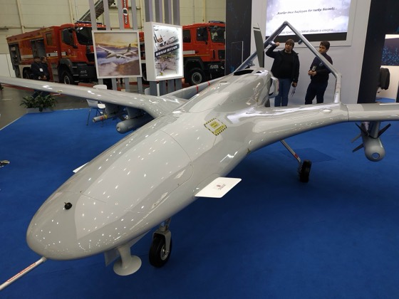 El morro, de cerca, en una feria en Kiev en 2019